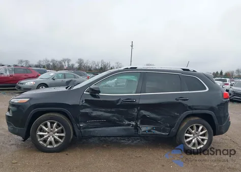 2016 Jeep Cherokee Limited z USA, uszkodzony, nr VIN 1C4PJMDS3GW194075